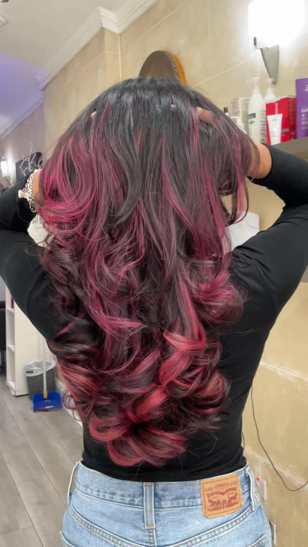 Ruby balayage