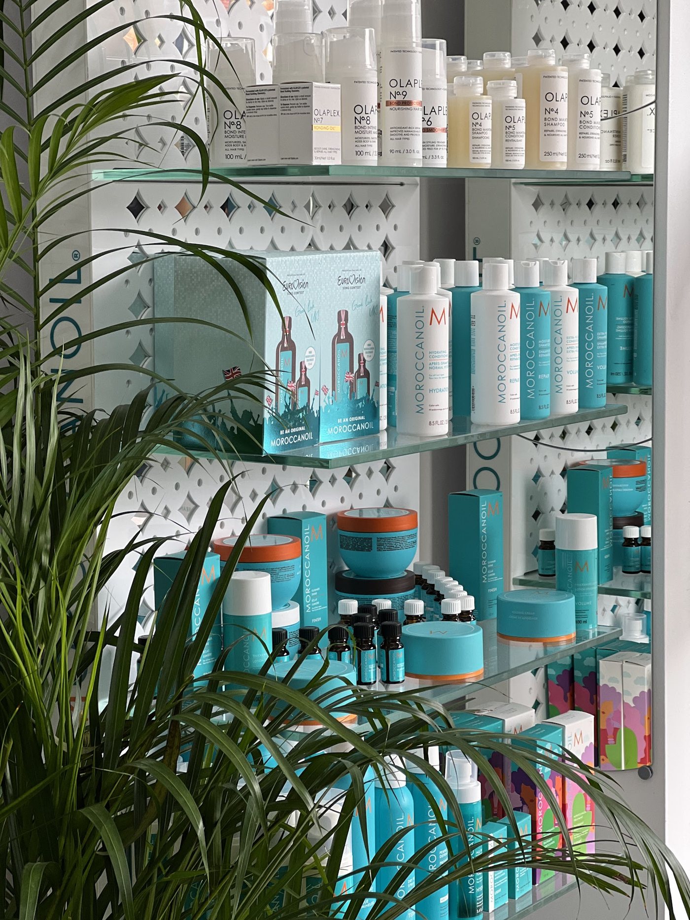 The Moroccanoil wall at ACE
